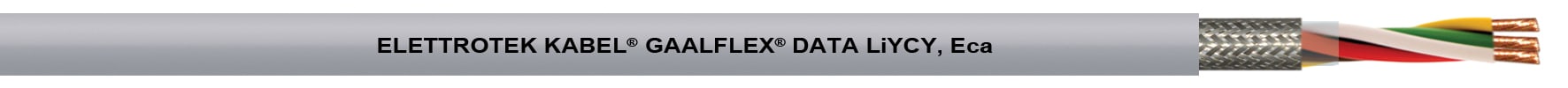 ELETTROTEK KABEL SPA - EKB35020D54020M10 DATA LIYCY GREY 2X1.00 DIN
