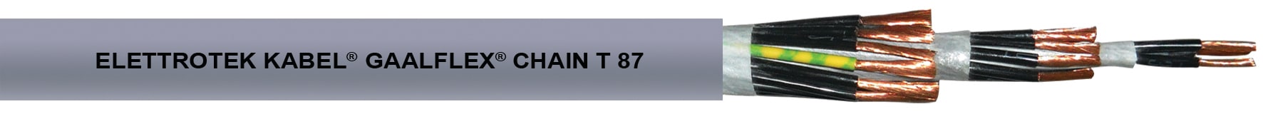 ELETTROTEK KABEL SPA - EKB36090F40121A20 CHAIN T 87 GREY 12GAWG20