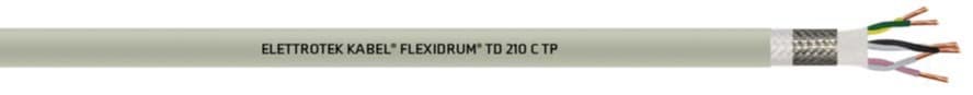 ELETTROTEK KABEL SPA - EKB36370C64042A20 TRACK TD 210 C TP GREY 4X2XAWG20