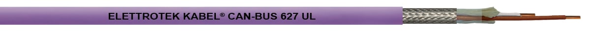 ELETTROTEK KABEL SPA EKB39050CV4020A22 CAN-BUS 627 UL VIOLET 2XAWG22