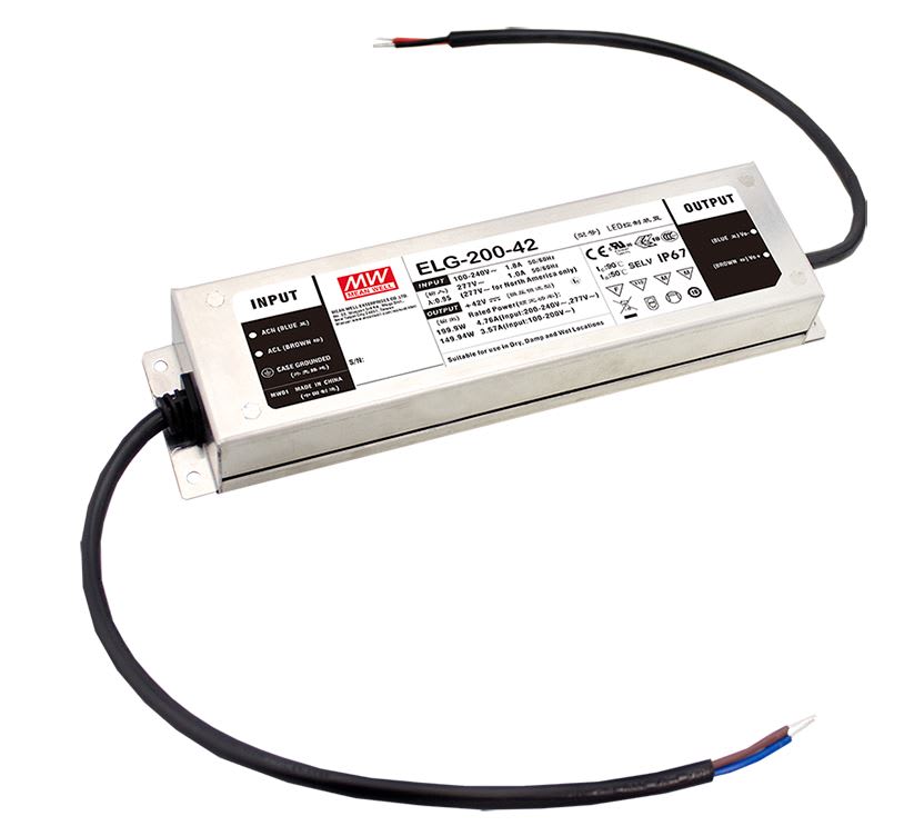 DIGIMAX SRL - DIXELG-200-48 DRIVER LED 48V 200W IP67 CON PFC 100-305