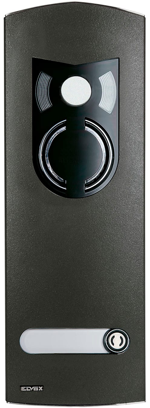 VIMAR SPA - VIW1221/35 Placca a/v 2M IK10 1 tasto grigio sablé