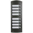 VIMAR SPA - VIW1258/35 Placca suppl. 2M IK10 8 tasti gr. sablé