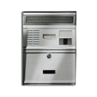 VIMAR SPA - VIW2550/302 Targa portalettere 2 pulsanti alluminio