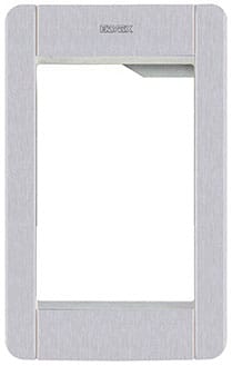 VIMAR SPA - VIW41131.01 Supporto+cornice 1M Pixel grigio