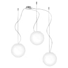 ROSSINI - RSSEMI001 SOSPENSIONE E14 BIANCO 3X40W