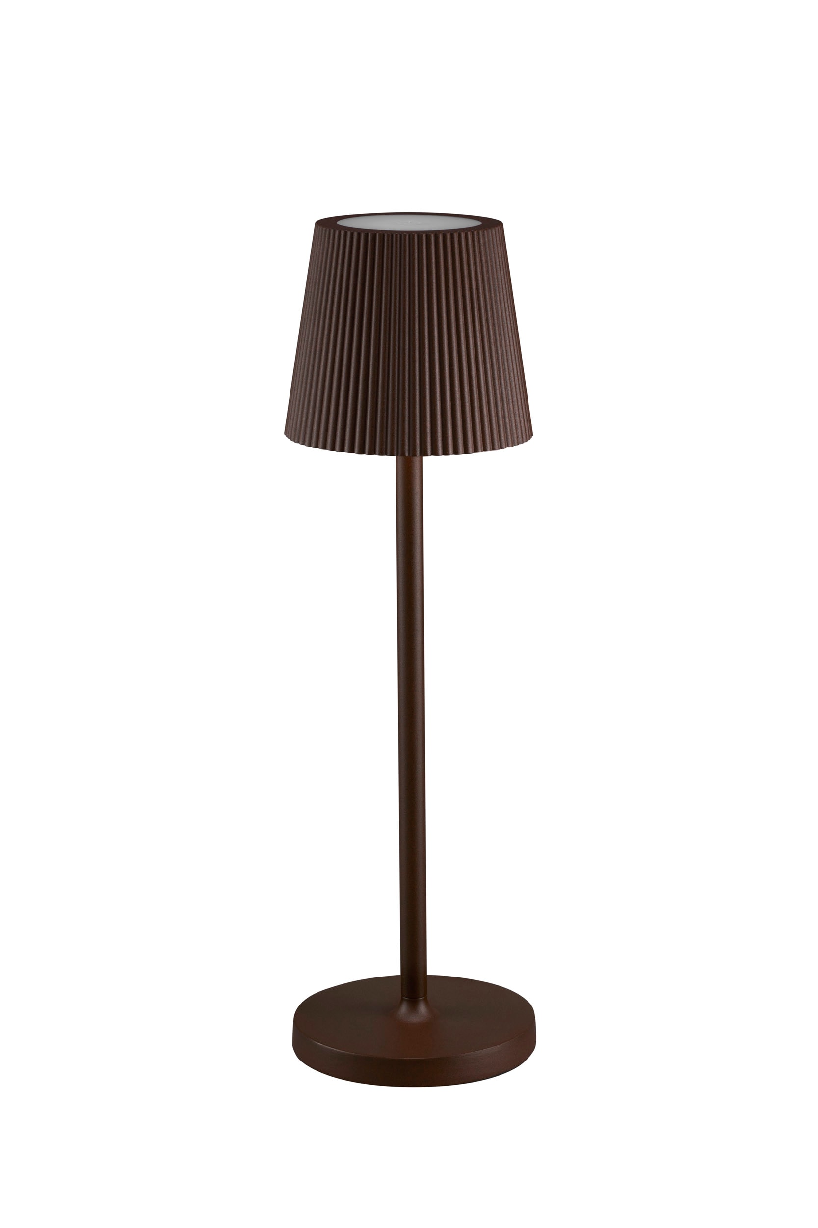 BOT LIGHTING SRL - BTLEMMA-C LAMPADA DA TAVOLO RICARICABILE CORTEN 3W