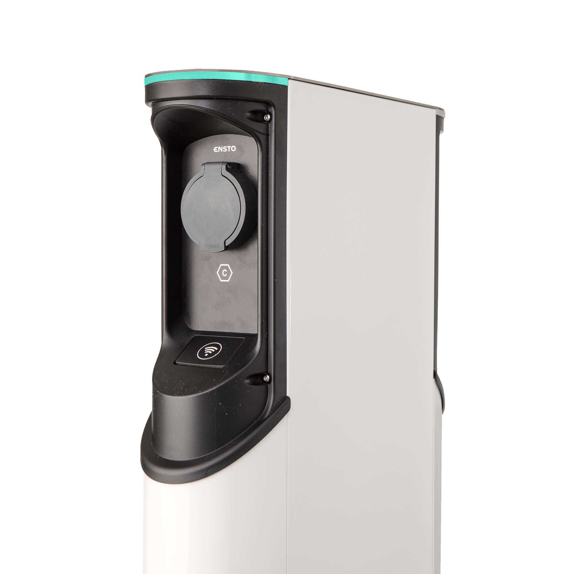 BTICINO BTIEVF200B-A4BC COLONNINA ENSTO PRO 2X22KW 2P PROTETTA