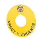 NEW ELFIN SRL NEW020D36 TARGH.GIALLA 60 ARRET D URGENCE