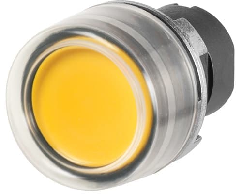 NEW ELFIN SRL NEW020PICGG PULSANTE INT.C.GOMMA GIALLO