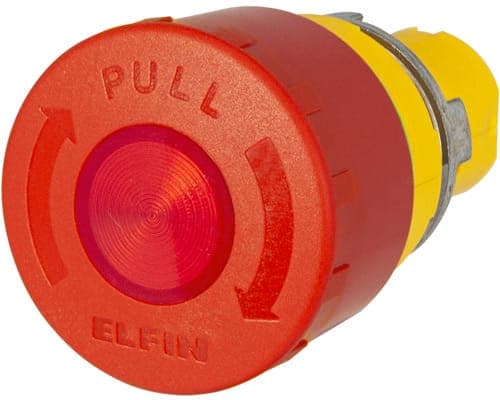 NEW ELFIN SRL NEW020PTFALR PULS.EMER.FUNGO D.40 AGG.LUM. ROSSO