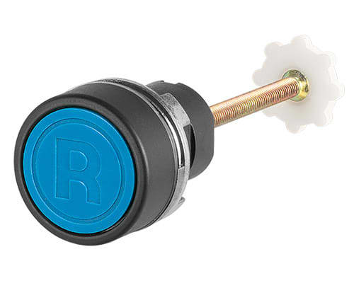 NEW ELFIN SRL NEW020RTAIBL PULSANTE RIARMO BLU