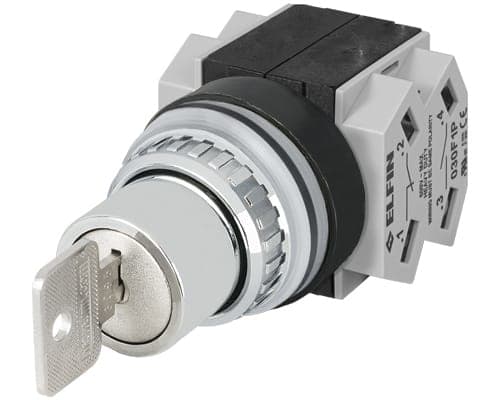 NEW ELFIN SRL NEW030SCO2F13 SEL.CHIAVE 3P.CAM O 2NO+2NC (NSN)