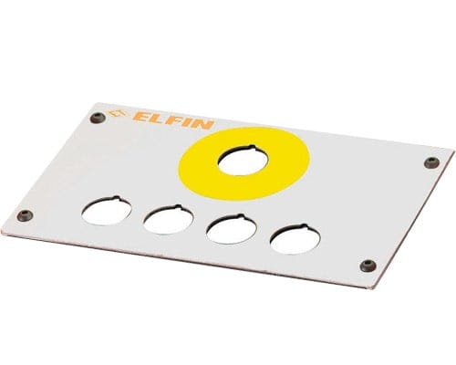 NEW ELFIN SRL NEW060PP2MF PIASTRA PULS.2MANI FORATA