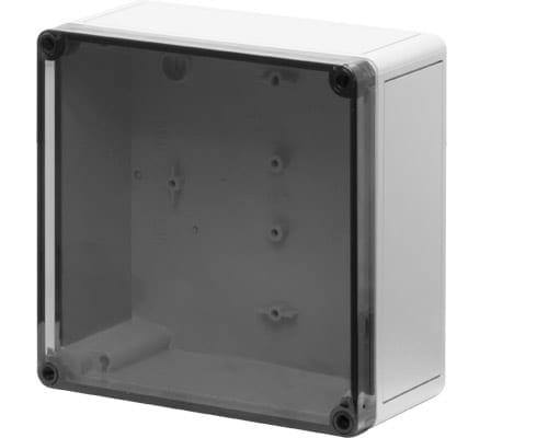 NEW ELFIN SRL NEW080C1818-9T CASSETTA TPLAST.180X182X90 COP.TRAS