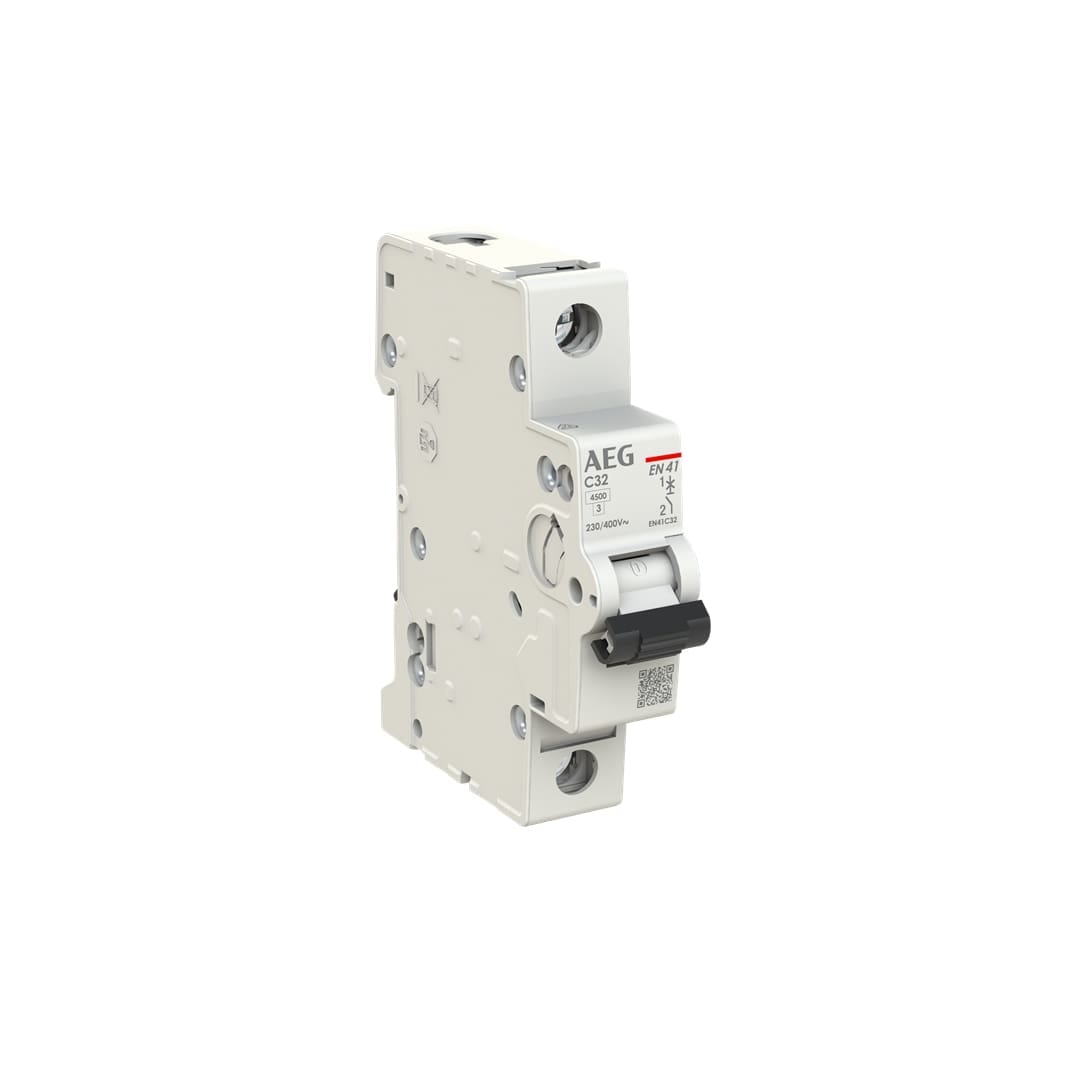 ELETTRA SRL AEG AEGEN41C32 INT.AUT.AEG EN40 1P C 32A 4,5KA 1M