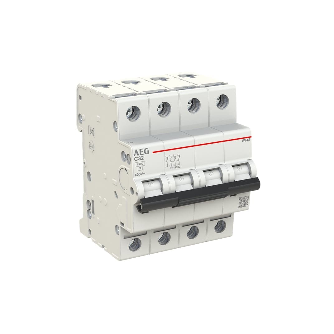 ELETTRA SRL AEG AEGEN44C32 INT.AUT.AEG EN40 4P C 32A 4,5KA 4M
