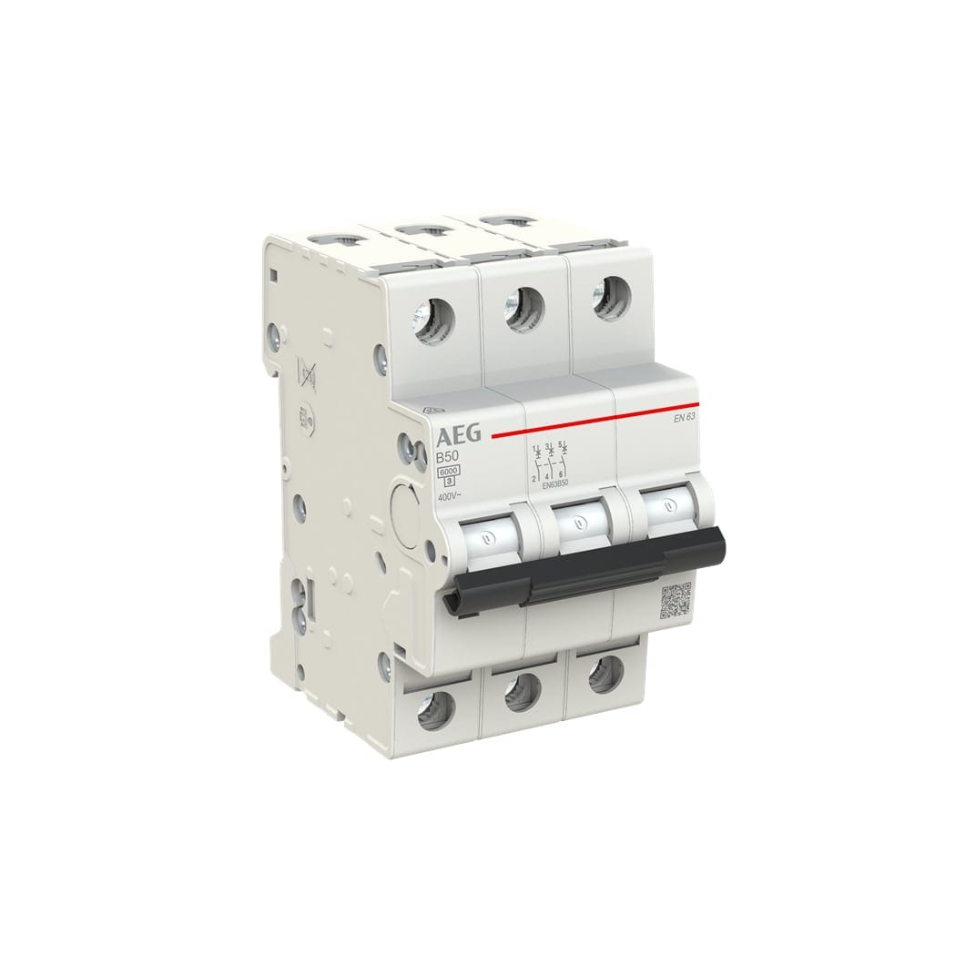 ELETTRA SRL AEG AEGEN63B50 INT.AUT.AEG EN60 3P B 50A 6KA 3M