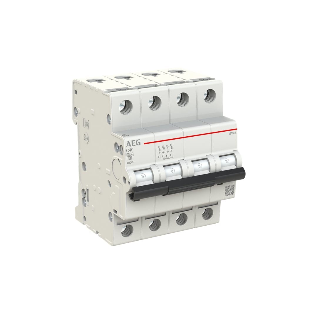 ELETTRA SRL AEG AEGEN64C40 INT.AUT.AEG EN60 4P C 40A 6KA 4M