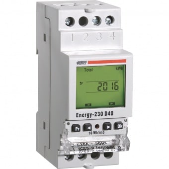 VEMER SPA - VEMVE429710 ENERGY-230 D40 CONTATORE ENERGIA