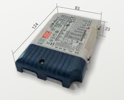 ELCOM SRL EOW03230 DRIVER 350-1050MA 40W 1..10V IP20 MW