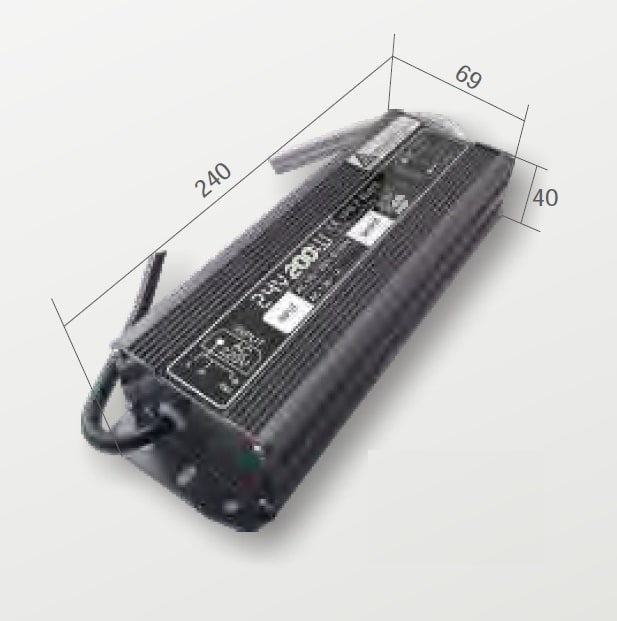 ELCOM SRL EOW07321 DRIVER 24V 200W METALCASE IP67 MW