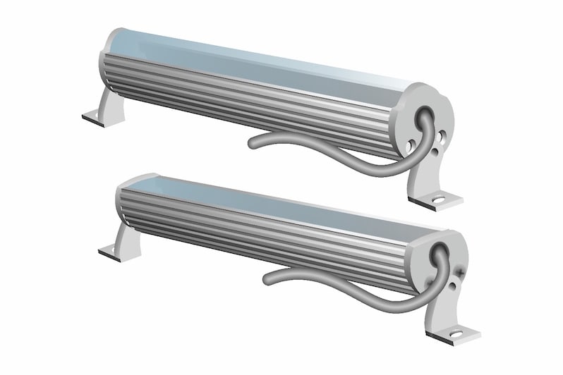ELCOM SRL EOW0D20-L01L40 KIT D20 LENTIC. BIANCO L=4000MM