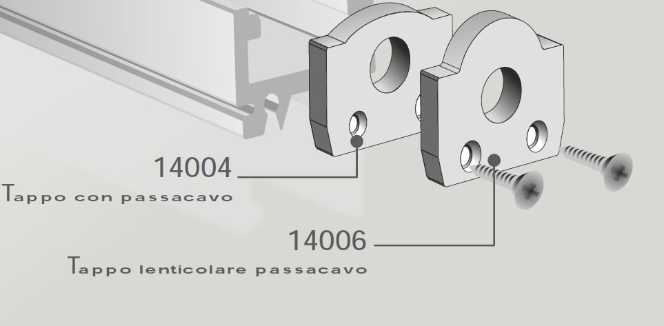ELCOM SRL EOW14006 TAPPO PC LENTICOLARE 1912