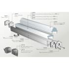 ELCOM SRL EOW14008-01L10 PROFILO 1912 BIANCO L=1000MM