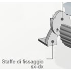 ELCOM SRL EOW14035-01 STAFFE L SX E DX PER D20 BIANCHE