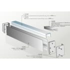 ELCOM SRL EOW14280-01L10 PROFILO 3031 BIANCO L=1000MM