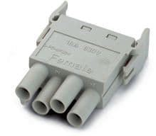 LAPP ITALIA SRL LPP10399100 EPIC MCB 4 CM FEMALE MODULE