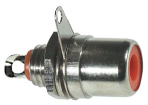 ELCART DISTRIBUTION ERT040204900 PRESA PANN.RCA COL. ROSSO