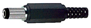 ELCART DISTRIBUTION ERT040256800 PRESA DC MIN.(5,5X2,1) NERO+GUIDA