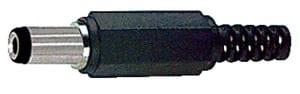 ELCART DISTRIBUTION ERT040258600 PRESA DC MIN.(3,4X1,3) NERO GUIDA