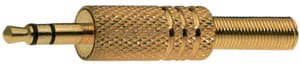 ELCART DISTRIBUTION ERT040300300 SPINA VOLANTE 3,5MM STEREO DORATA