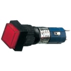 ELCART DISTRIBUTION ERT040645300 PULSANTE UNIP.LUM. QUADRATO VERDE