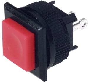 ELCART DISTRIBUTION ERT040655500 PULSANTI MINIATURA N.A. ROSSO