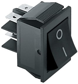 ELCART DISTRIBUTION ERT040713400 INTERR.BIPOL.TASTO NERO 15 A TUV