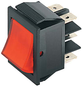 ELCART DISTRIBUTION ERT040713700 DEVIAT.BIPOL.TASTO ROSSO 15 A TUV