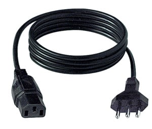 ELCART DISTRIBUTION - ERT060029800 CAVO ALIM. ITA/C13 3X0,75 1,5M