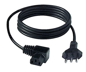 ELCART DISTRIBUTION - ERT060030500 CAVO ALIM. ITA/C13 90 DX 3X0,75 2