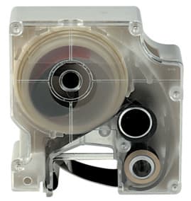 ELCART DISTRIBUTION - ERT070812200 NASTRO PER DYMO 9X7MM NERO/BIANC