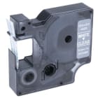 ELCART DISTRIBUTION - ERT079802200 NASTRO PER DYMO 12X7MM BIANC/TRAS