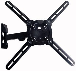 ELCART DISTRIBUTION ERT122301500 SUPPORTO MURALE TV 2 SNODI NERO