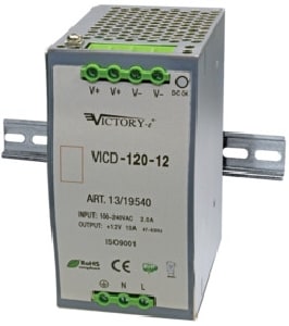 ELCART DISTRIBUTION ERT131954200 ALIM. SWITCH. DIN 120W 24V 1 OUT