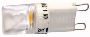 ELCART DISTRIBUTION ERT180506100 LAMP.LED G9 1X1.5W B.CALDO 220V