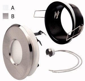 ELCART DISTRIBUTION ERT190696100 GHIERATONDA IP44 SPAZZ.+GU5,3 CON
