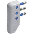 ELCART DISTRIBUTION ERT280102100 SPINA VOLANTE 16A 2 LATI BIANCA