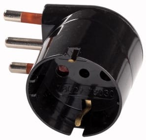 ELCART DISTRIBUTION ERT280115000 ADAT.SHUKO 90G 10A 2P+T NERO